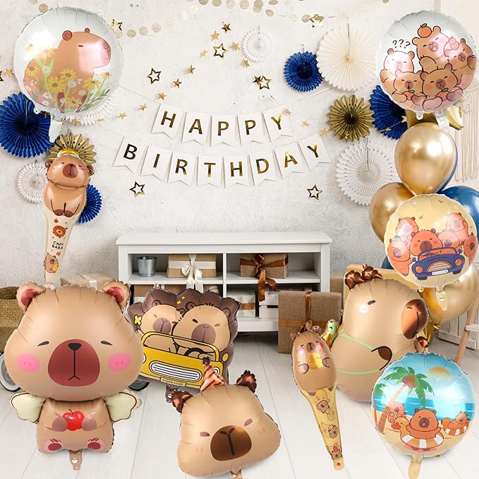 The Cutest Balloons Ever: Capybara Edition!